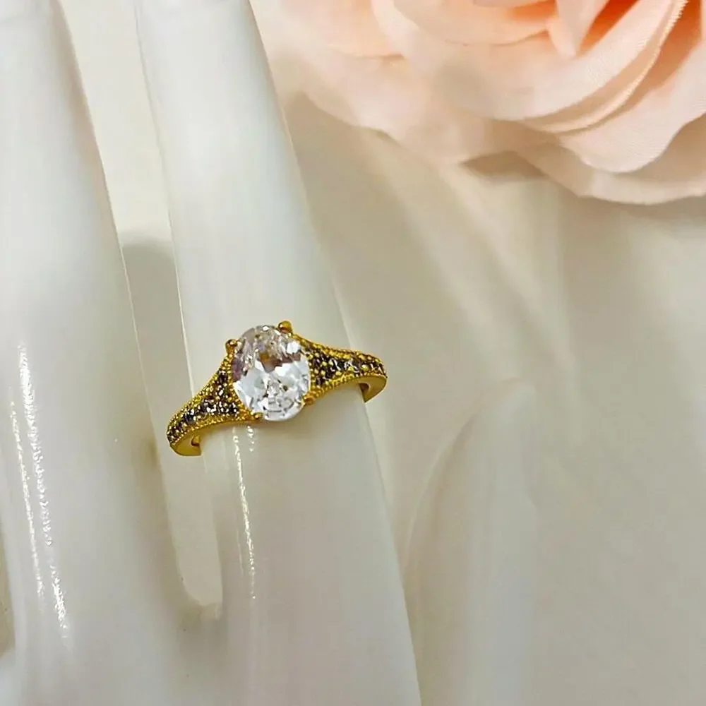 18k gold plated stainless steel